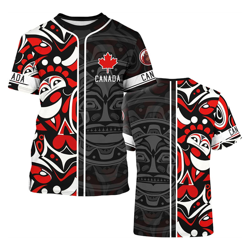 Street Fashion Canada - 2025 moda nueva camiseta de Canadá