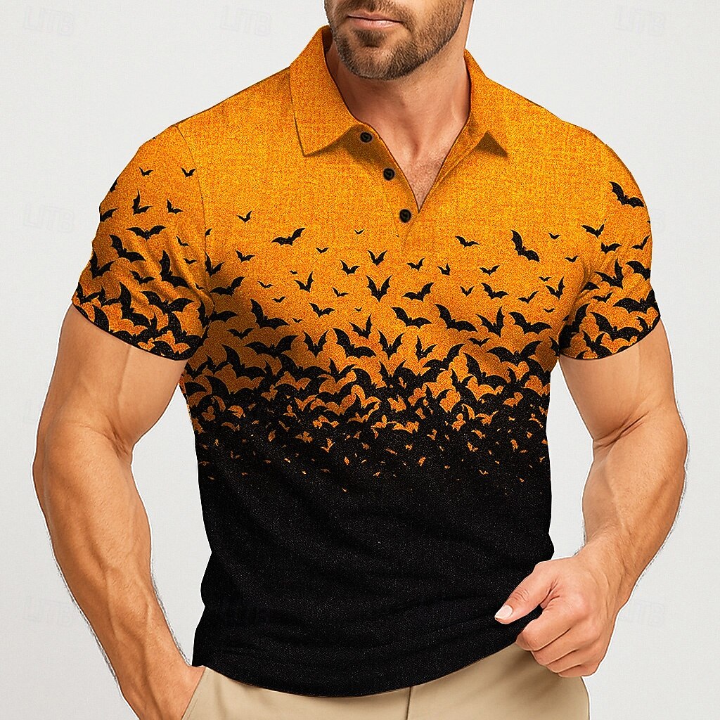 Street Fashion Men 2025 - 2025 Camisa Polo de manga corta