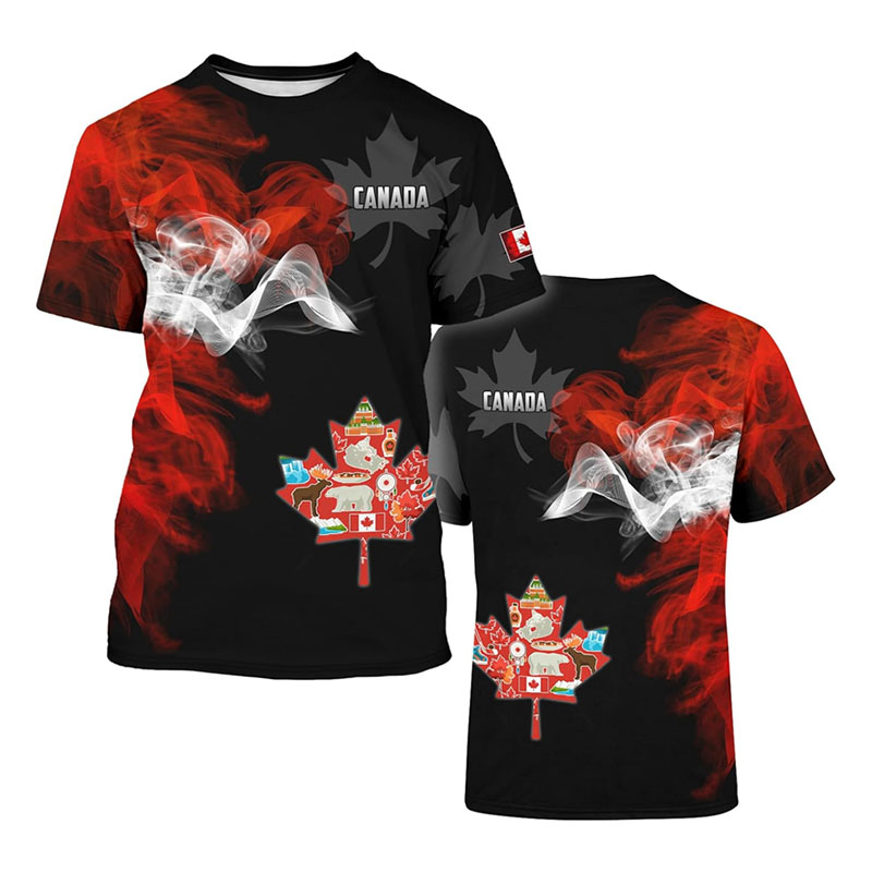 2025 moda nueva camiseta de Ca - Street Fashion Canada reseña y precio
