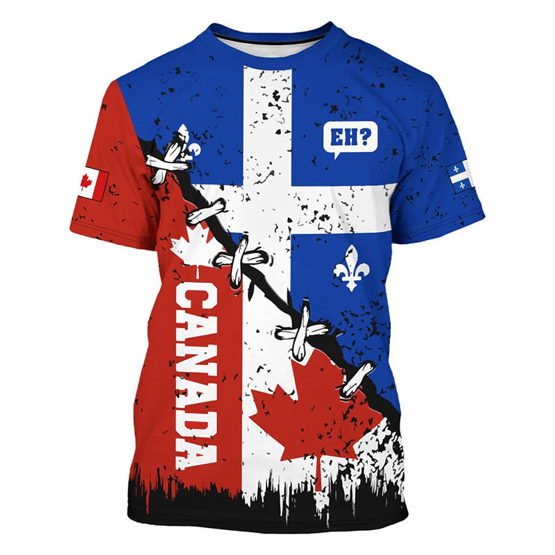 2025 moda nueva camiseta de Ca - Street Fashion Canada reseña y precio