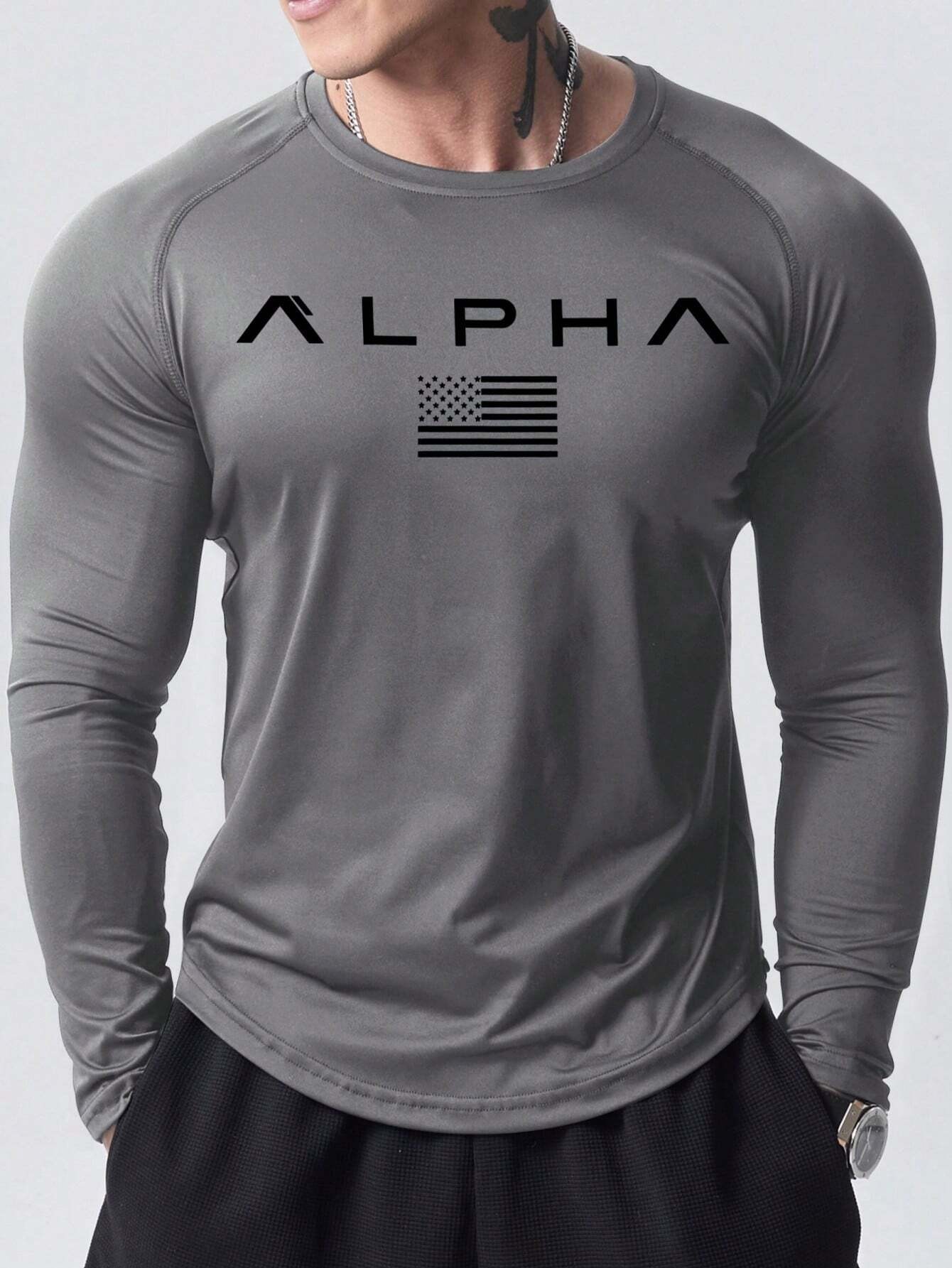 Nueva Camiseta de Manga Larga  - Street Fashion Men 2025 reseña y precio