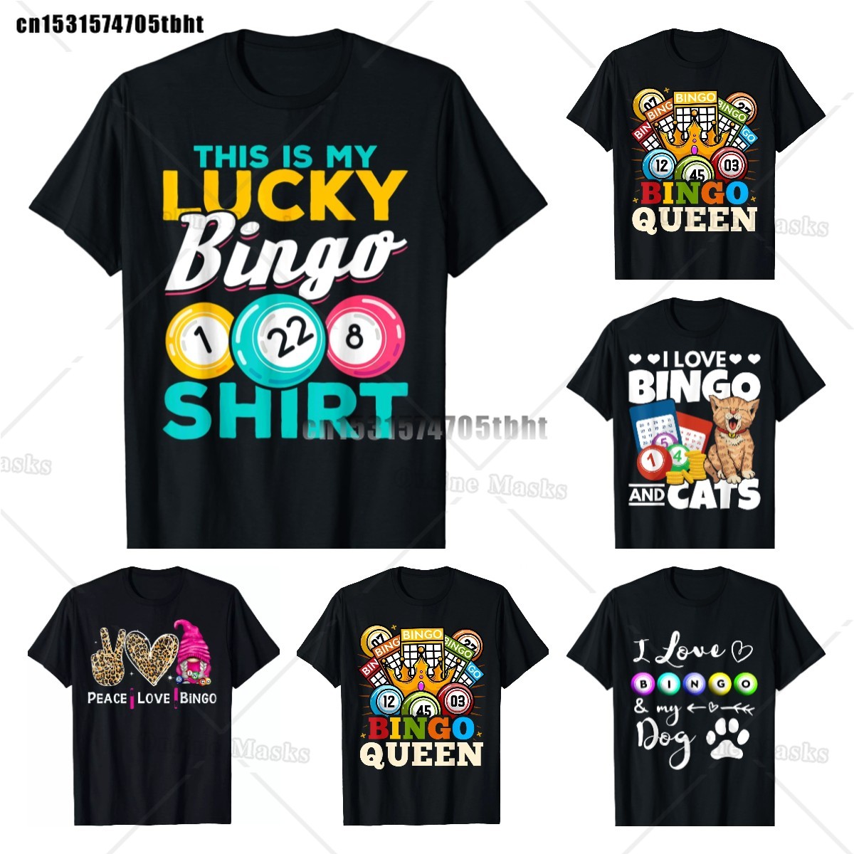 Camiseta de algodón Crazy Bing - Queen Street Fashion reseña y precio