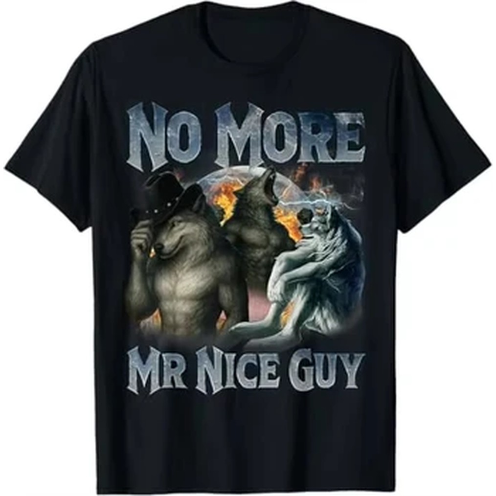 Camiseta No More Mr Nice Guy c - Street Fashion For Short Guys reseña y precio