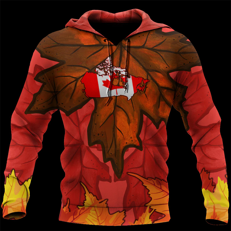 Sudadera con capucha con estam - Street Fashion Canada reseña y precio