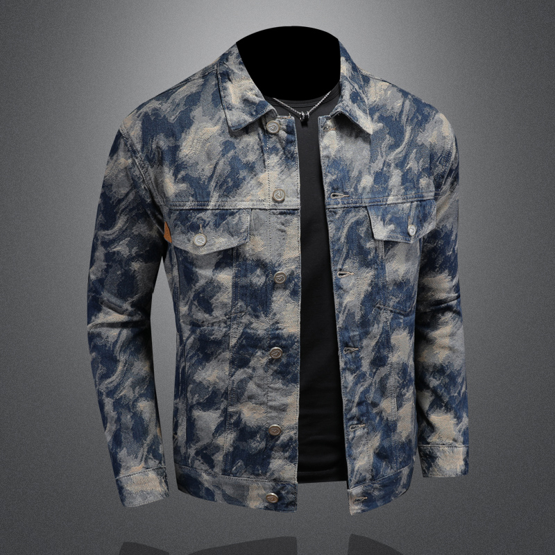 Chaqueta vaquera Vintage de pr - Street Fashion Men 2025 reseña y precio