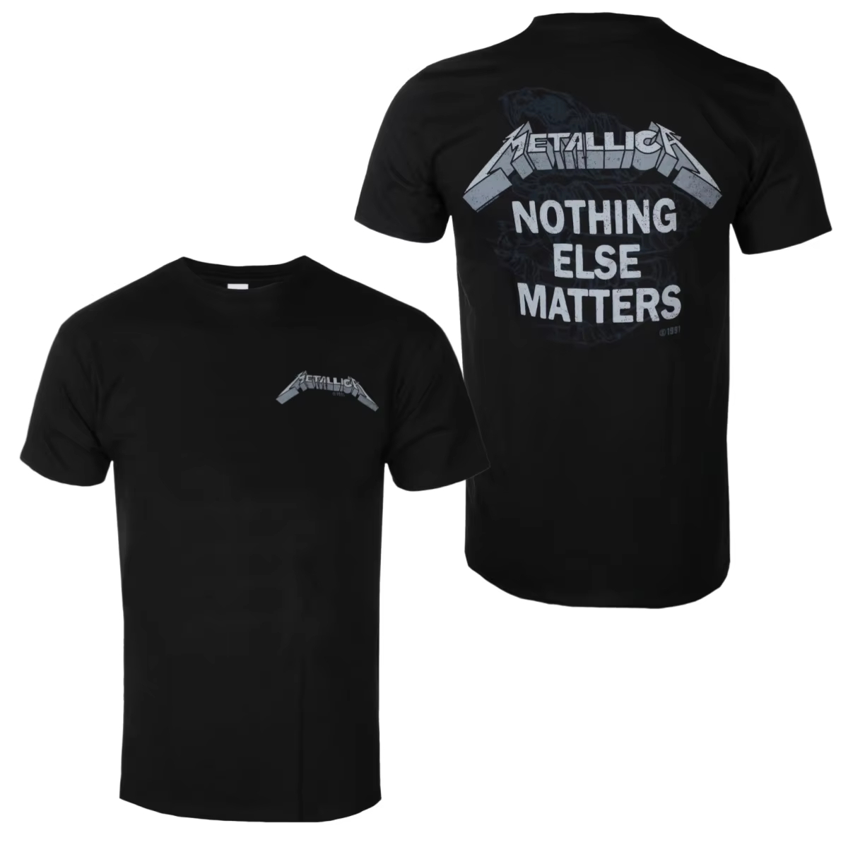2026 METALLICA - Camiseta con  - Street Fashion For Short Guys reseña y precio